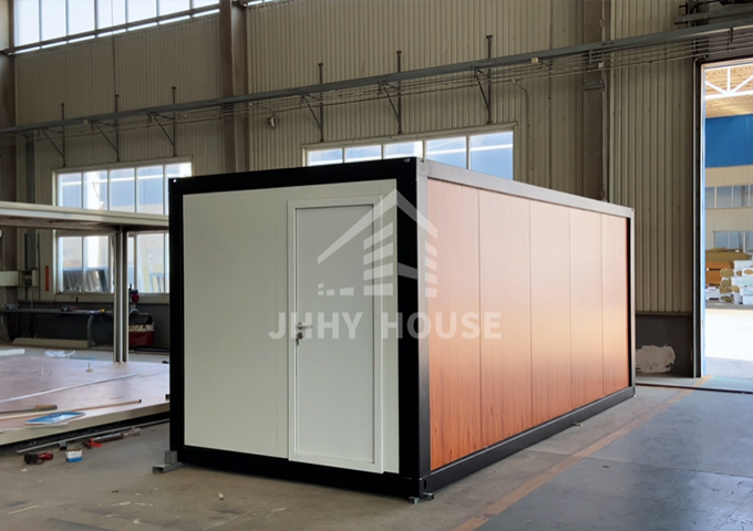 Dormitory buildings for construction sites, with each room equipped with a bathroom and shower.